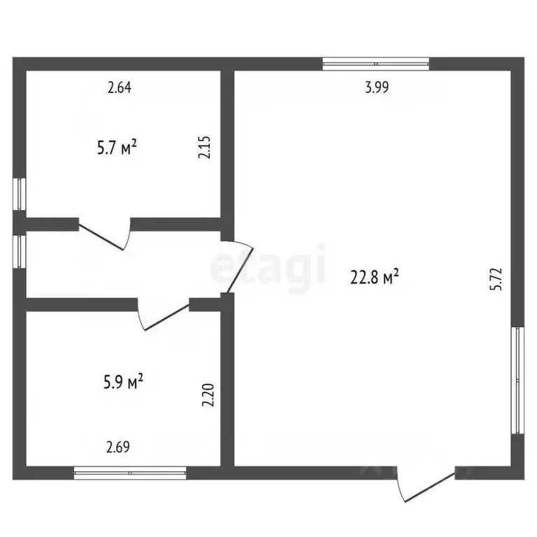 Дом в Ямало-Ненецкий АО, Муравленко Дружба СНТ, пер. Январский, 52 (37 ... - Фото 2