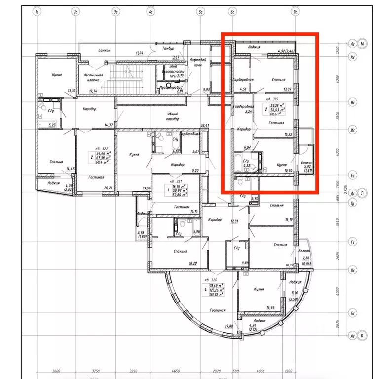 2-к кв. Красноярский край, Красноярск ул. Петра Подзолкова, 6 (55.8 м) - Фото 2