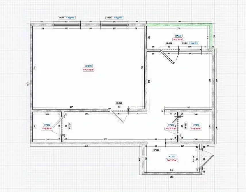 2-к кв. Костромская область, Кострома проезд 7-й Окружной, 5 (74.3 м) - Фото 2