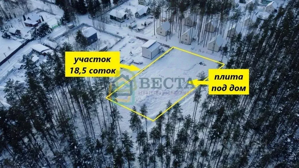 Участок в Ленинградская область, Кировский район, Павловское городское ... - Фото 1