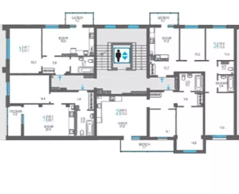 2-к кв. Крым, Феодосия ш. Симферопольское, 48к1 (72.2 м) - Фото 1