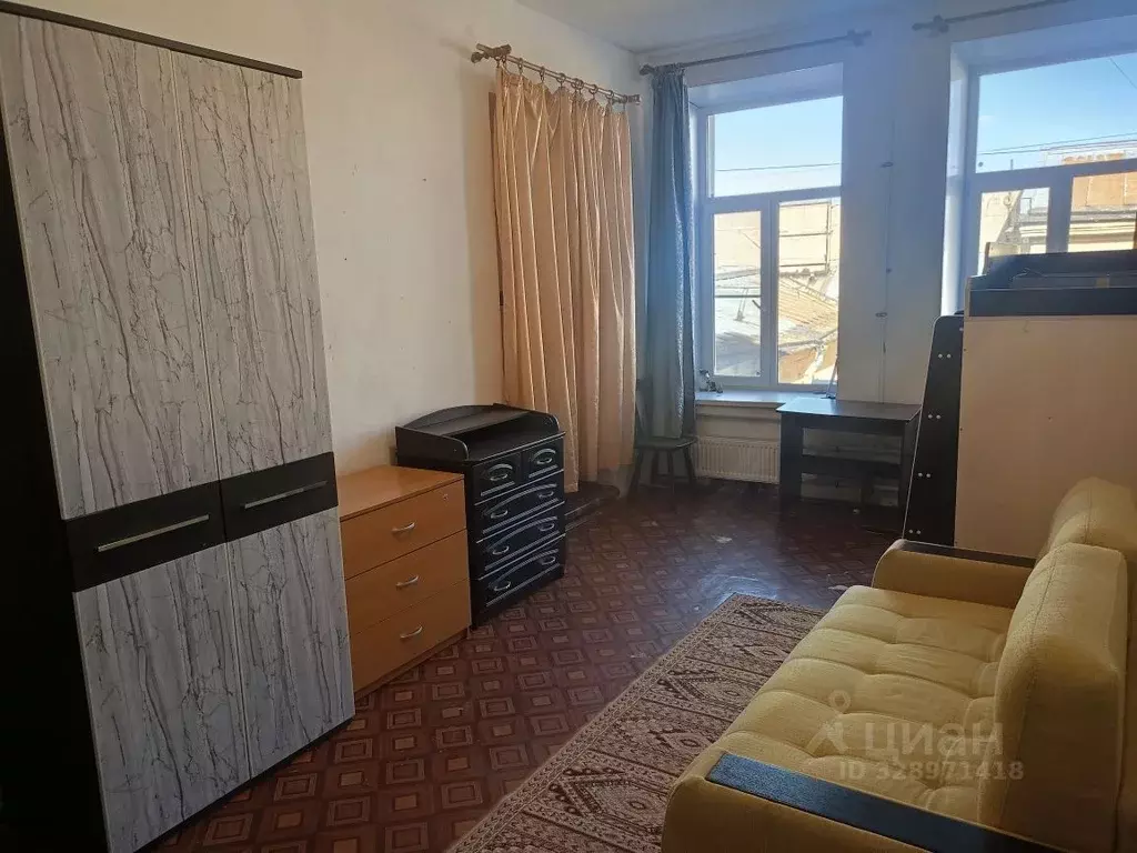 Комната Санкт-Петербург наб. Реки Фонтанки, 96 (11.0 м) - Фото 2