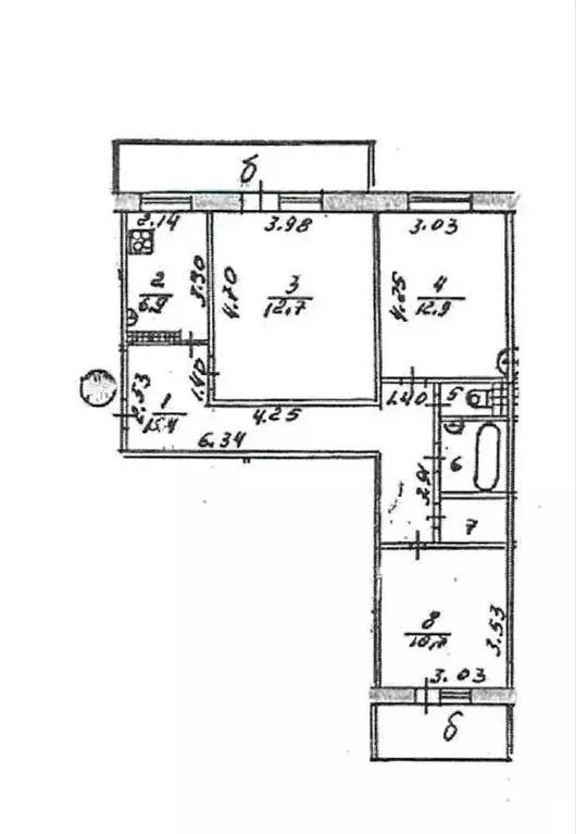 3-к кв. Марий Эл, Йошкар-Ола ул. Йывана Кырли, 5 (75.0 м) - Фото 0