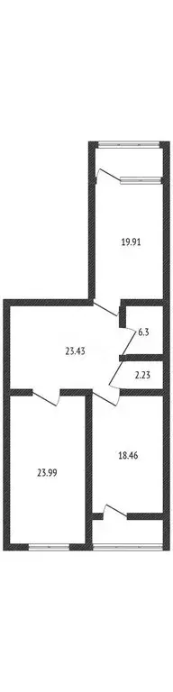 3-комнатная квартира: Краснодар, микрорайон Центральный, улица ... - Фото 1