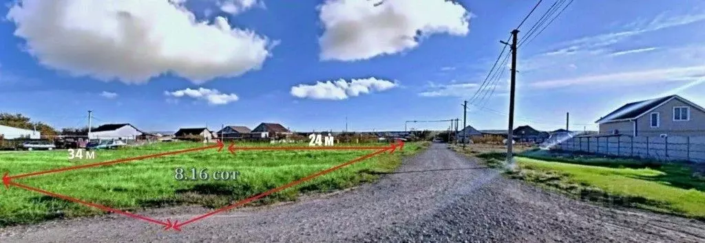 Участок в Крым, Бахчисарайский район, с. Вилино ул. Шалаева, 62 (8.2 ... - Фото 1