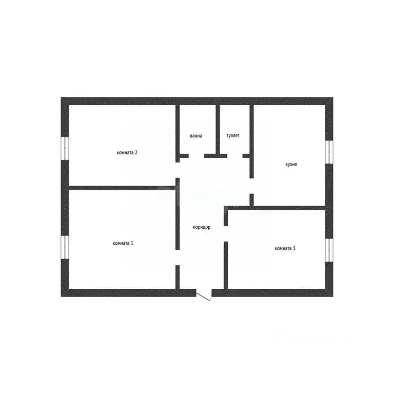 3-к кв. Псковская область, Остров ул. Чкалова, 2 (65.2 м) - Фото 2