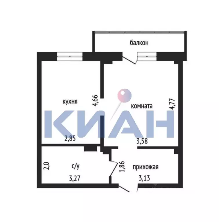 2-к кв. Красноярский край, Красноярск ул. 26 Бакинских Комиссаров, 5Г ... - Фото 2
