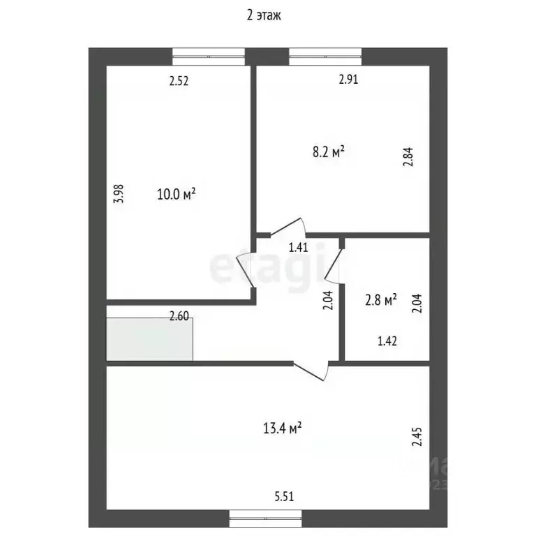 Дом в Пермский край, Пермь ул. Кантонской Коммуны, 1 (80 м) - Фото 2