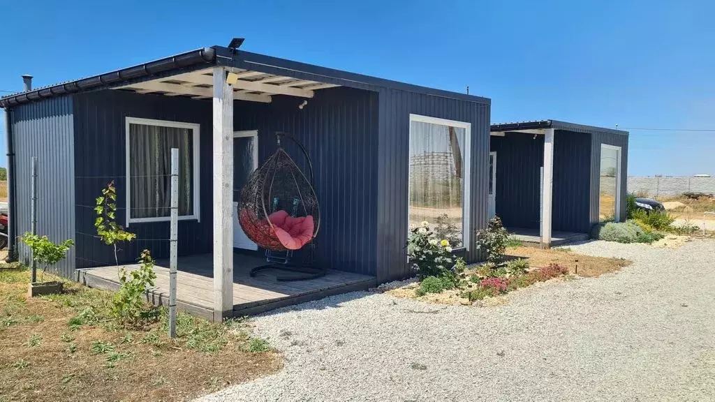 Дом в Крым, Сакский район, Уютненское с/пос, Мечта у моря кп ул. ... - Фото 1