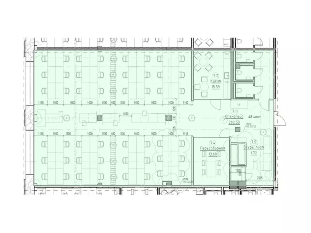 Офис в Москва Холодильный пер., 3 (249 м) - Фото 2