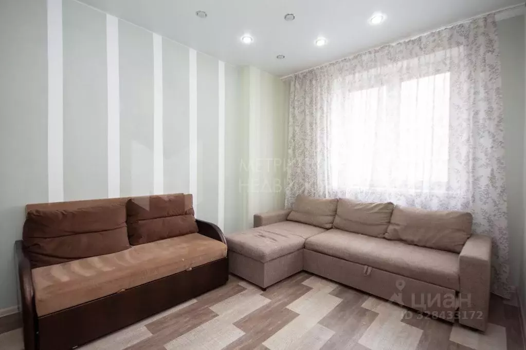 1-к кв. Тюменская область, Тюмень ул. 50 лет Октября, 75к1 (39.5 м) - Фото 1