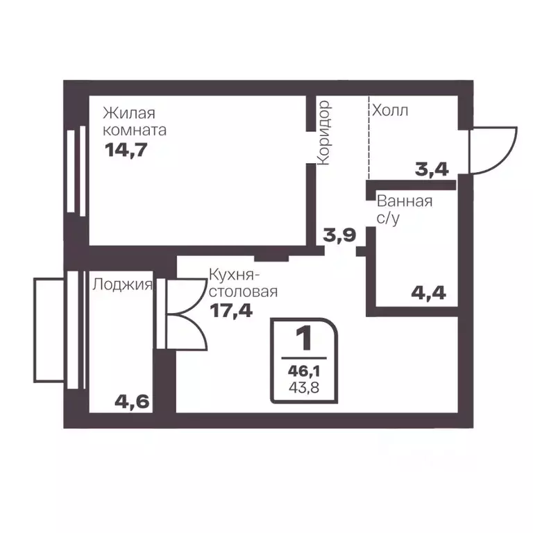 1-к кв. Челябинская область, Магнитогорск Голос Притяжение жилой ... - Фото 1