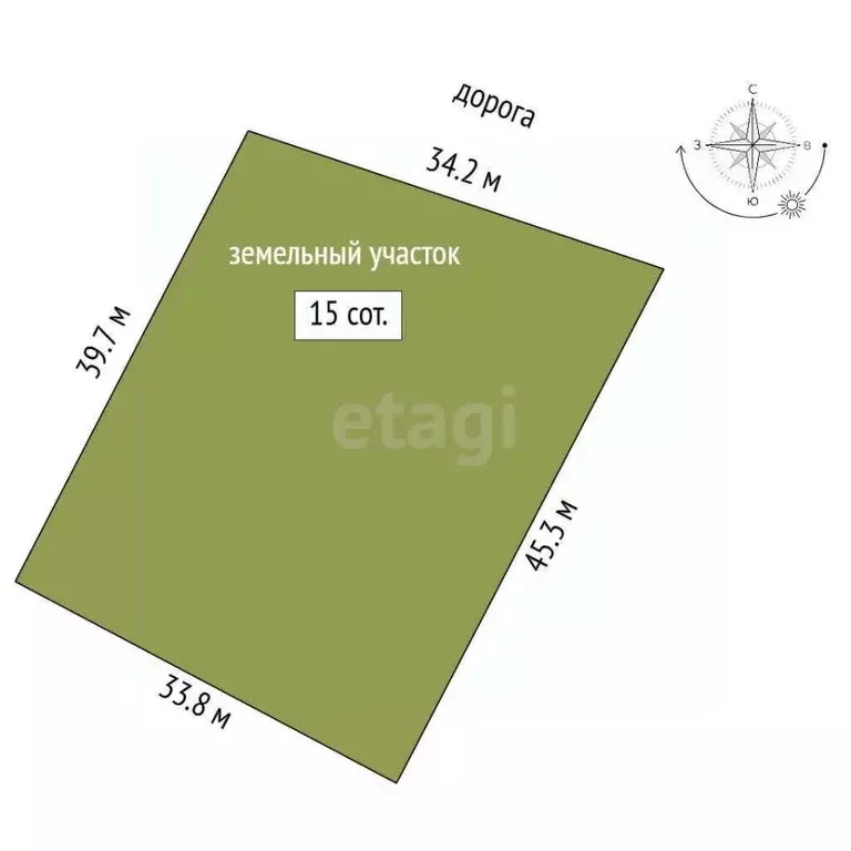 Участок в Вологодская область, Череповецкий район, с. Воронино  (15.0 ... - Фото 1