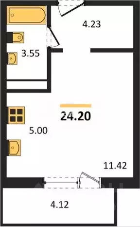 Студия Челябинская область, Челябинский городской округ, пос. Западный ... - Фото 2