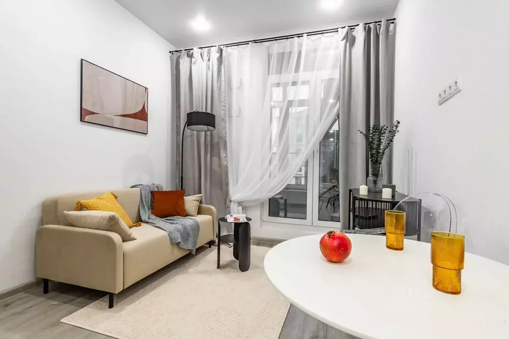 Студия Санкт-Петербург Ремесленная ул., 15 (19.3 м) - Фото 1