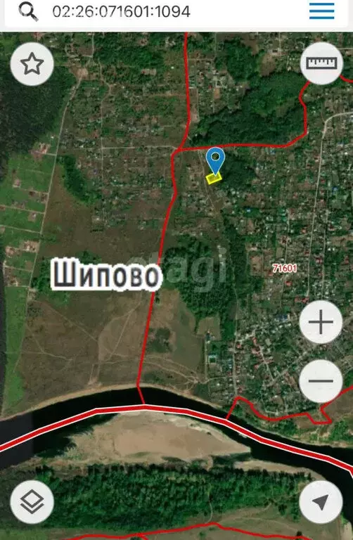 Участок в Иглинский район, Акбердинский сельсовет, деревня Шипово ... - Фото 1