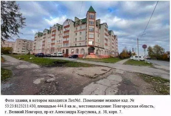 Помещение свободного назначения в Новгородская область, Великий ... - Фото 1