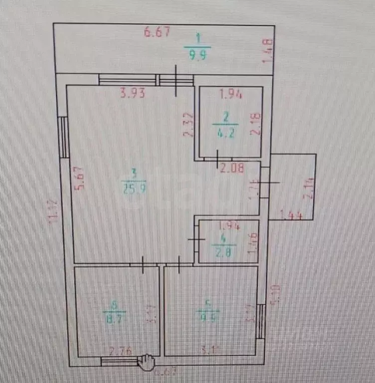 Дом в Удмуртия, Ижевск проезд Карминовый, 2 (64 м) - Фото 1