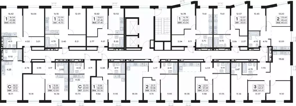 2-к кв. Приморский край, Владивосток Катерная ул., 31/2 (51.34 м) - Фото 2
