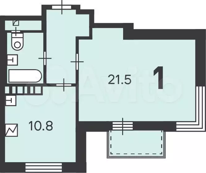 Аукцион: 1-к. квартира, 41,5 м, 13/17 эт. - Фото 0