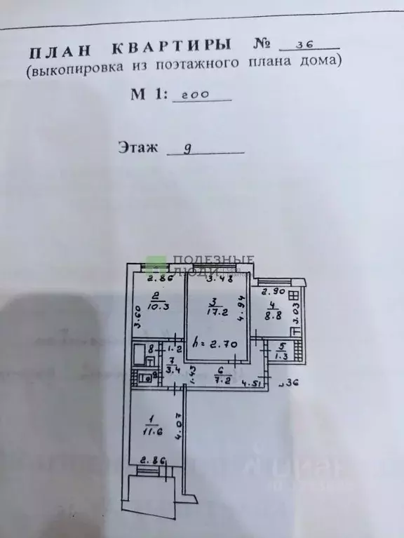 3-к кв. Краснодарский край, Новороссийск ул. Дзержинского, 130 (65.8 ... - Фото 1