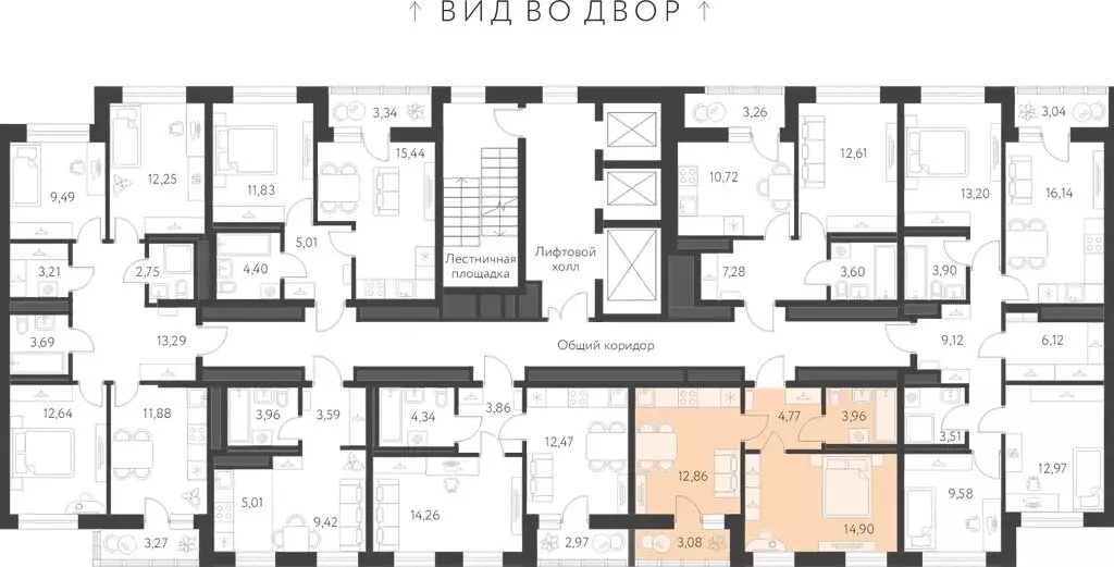 1-комнатная квартира: Екатеринбург, микрорайон Академический, ЖК ... - Фото 1