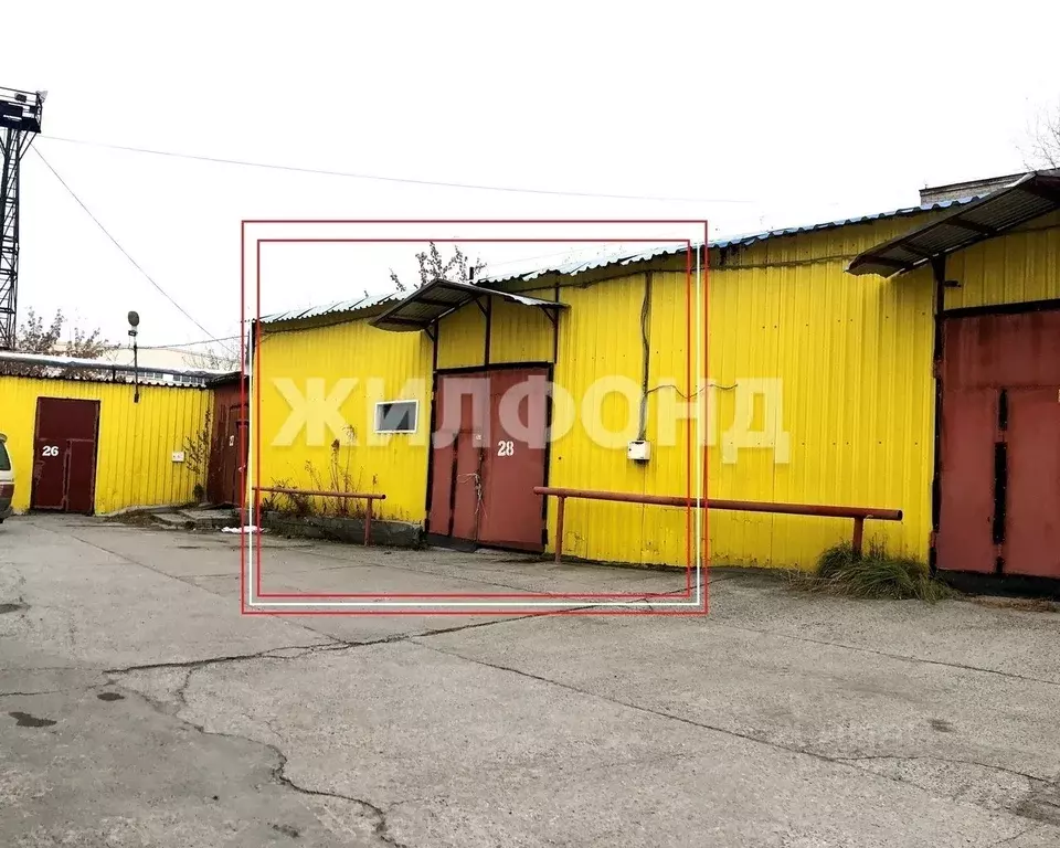 Склад в Новосибирская область, Новосибирск ул. Панфиловцев, 77к2 (316 ... - Фото 1