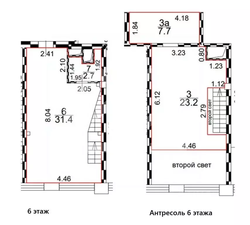 Помещение свободного назначения в Москва ул. Фридриха Энгельса, 46С7 ... - Фото 2