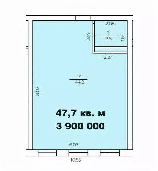 Офис в Краснодарский край, Анапа ул. Лермонтова, 118 (48 м) - Фото 1