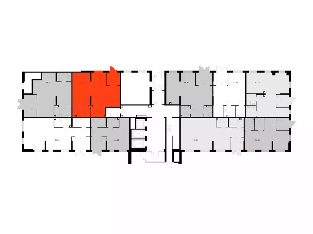 Помещение свободного назначения (70.21 м) - Фото 2