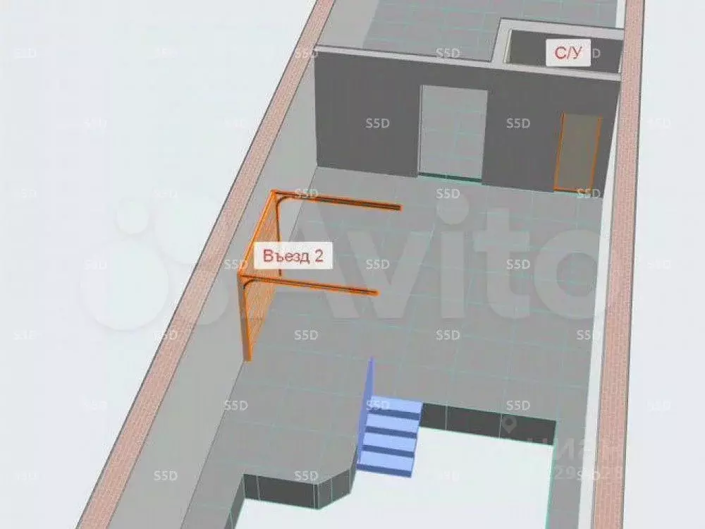 Помещение свободного назначения в Москва Верейская ул., 10к2Б (205 м) - Фото 2