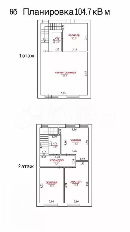 Таунхаус 104,7 м на участке 1,3 сот. - Фото 0