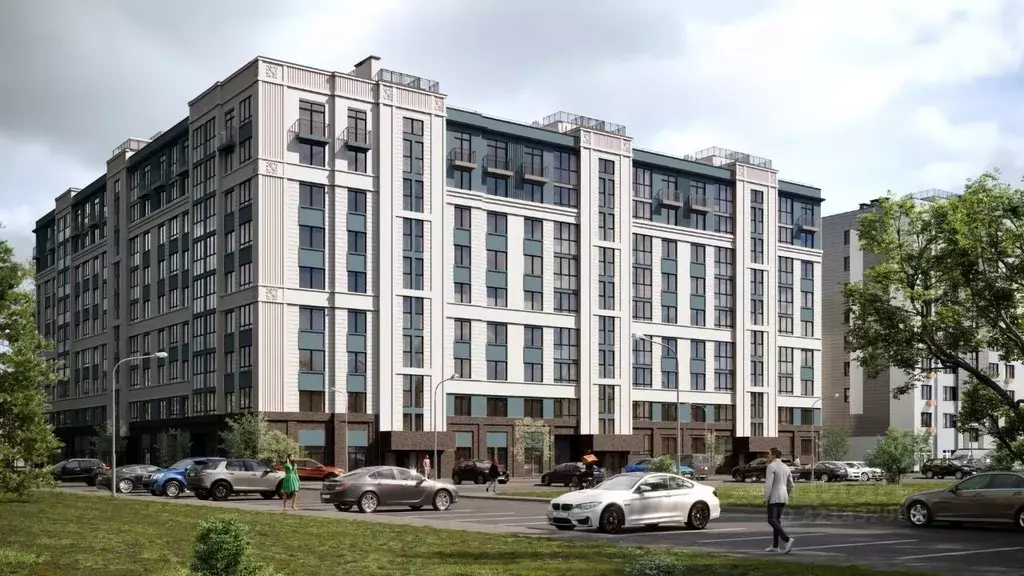 1-к кв. Калининградская область, Калининград ул. Героя России ... - Фото 1