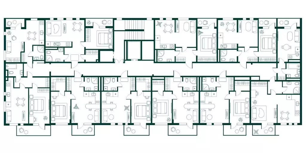 2-к кв. Дагестан, Дербент Новая История жилой комплекс (49.41 м) - Фото 2