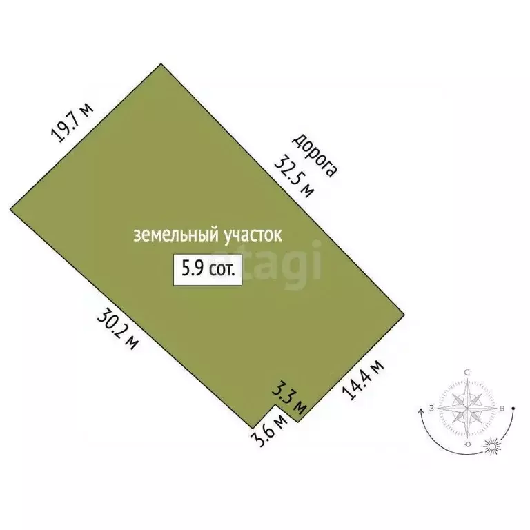 Дом в Пермский край, Пермский район, д. Крохово Заюрчимская ул., 18Б ... - Фото 2