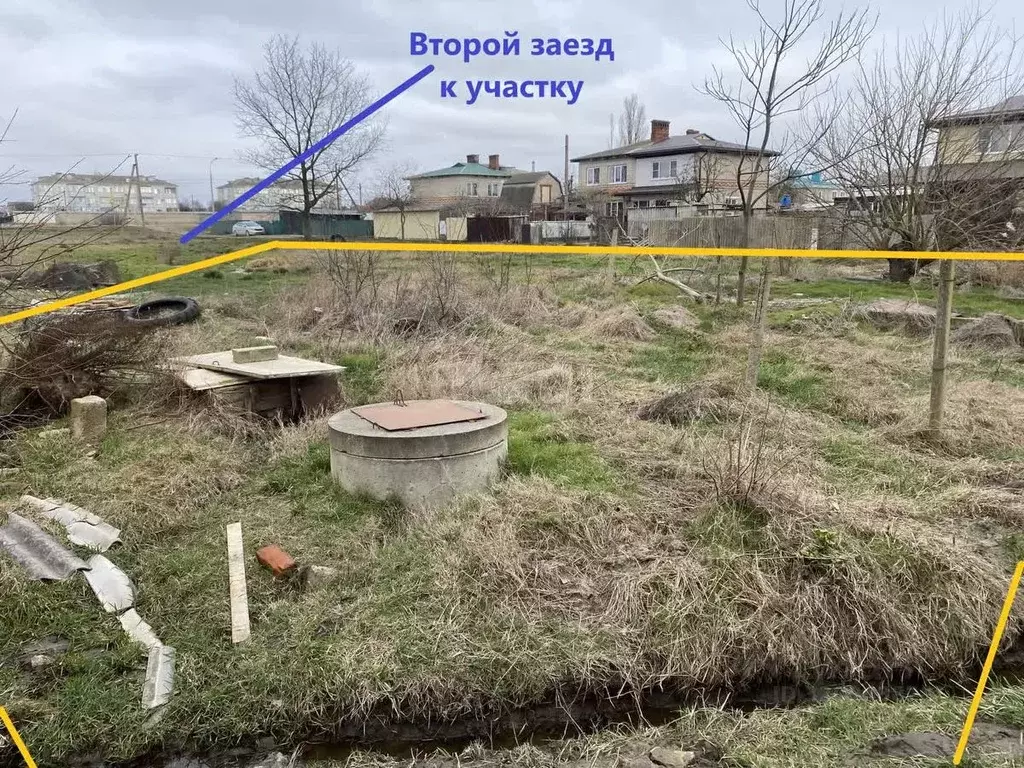 Участок в Краснодарский край, Темрюк ул. Анджиевского (8.21 сот.) - Фото 1