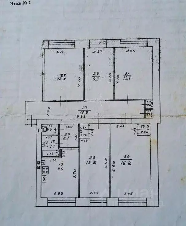 Комната Кировская область, Киров Октябрьский просп., 20 (13.1 м) - Фото 2