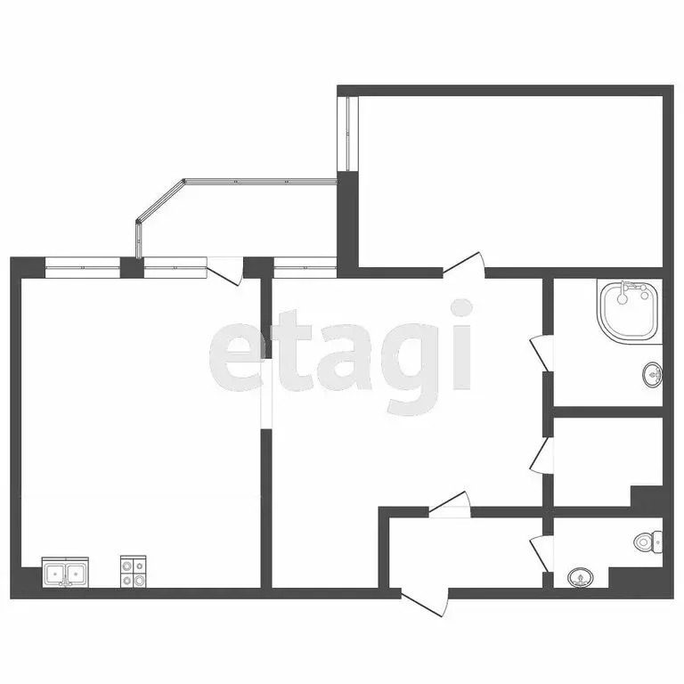 2-комнатная квартира: Ростов-на-Дону, 2-я Баррикадная улица, 4с3 (100 ... - Фото 0