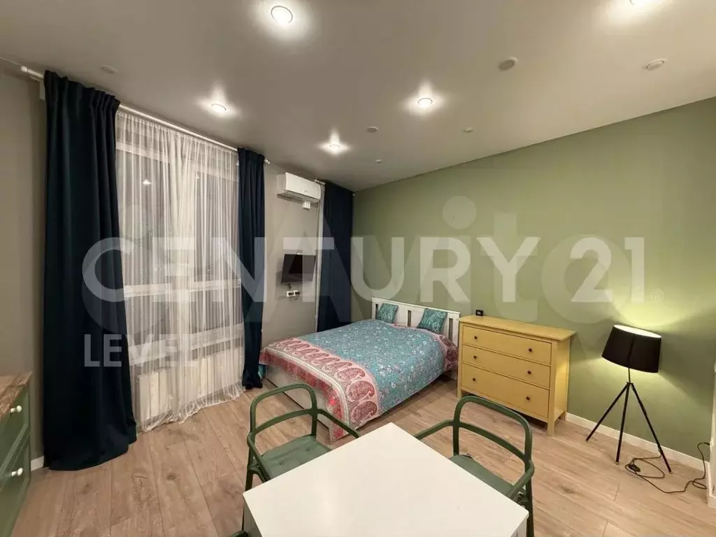 Апартаменты-студия, 35 м, 6/37 эт. - Фото 1