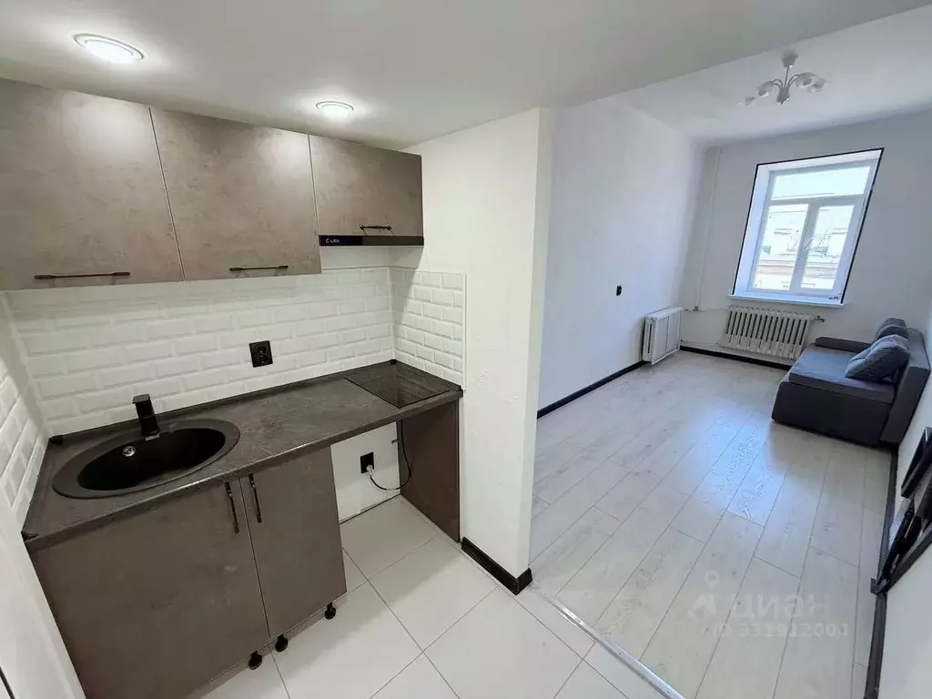 Студия Санкт-Петербург ул. Лизы Чайкиной, 25 (18.0 м) - Фото 1