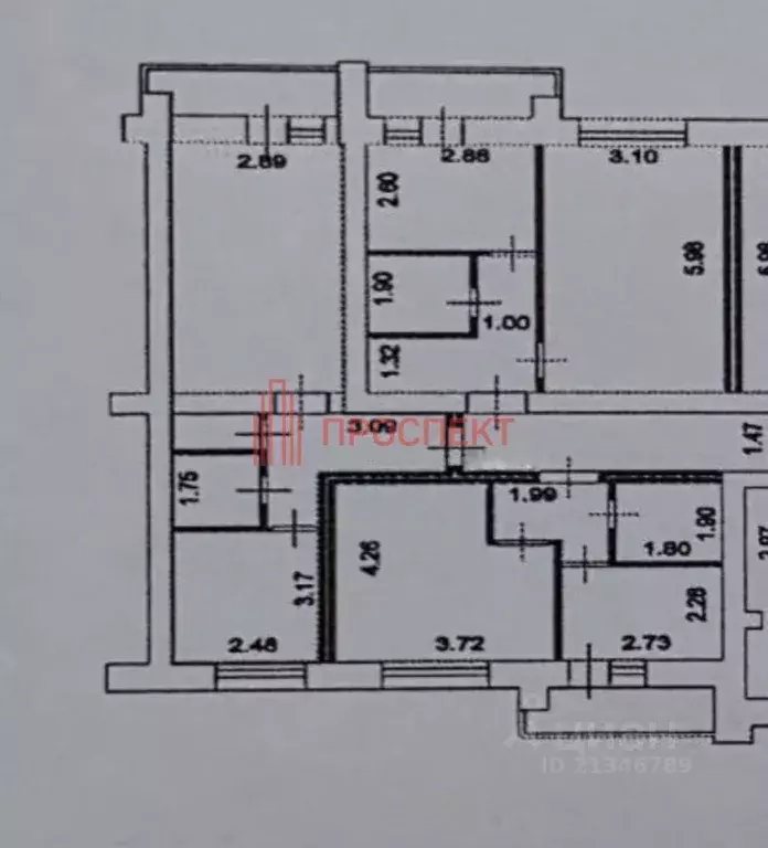 1-к кв. Пензенская область, Пенза ул. 65-летия Победы, 23 (37.1 м) - Фото 2