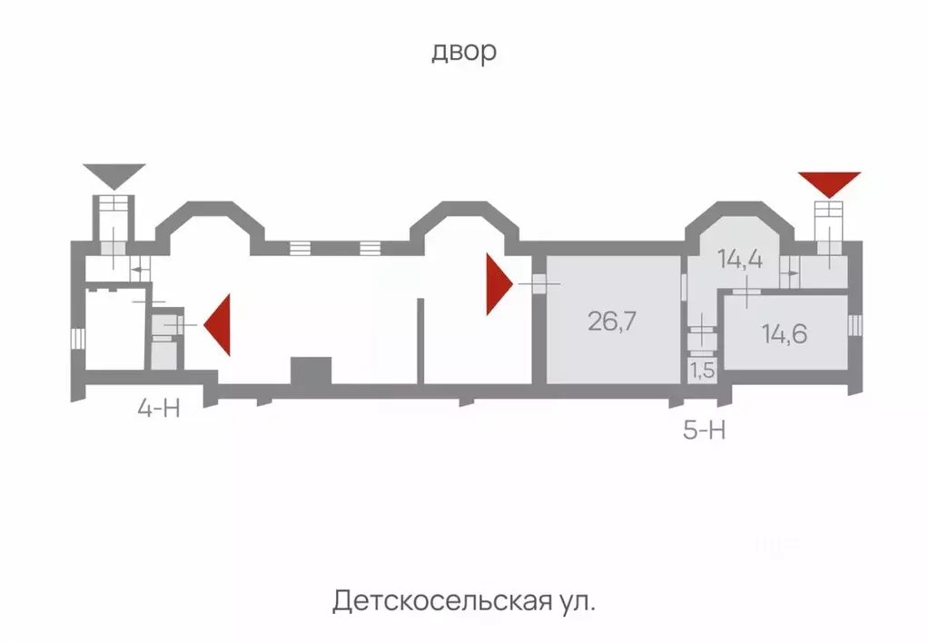 Помещение свободного назначения в Санкт-Петербург, Санкт-Петербург, ... - Фото 2
