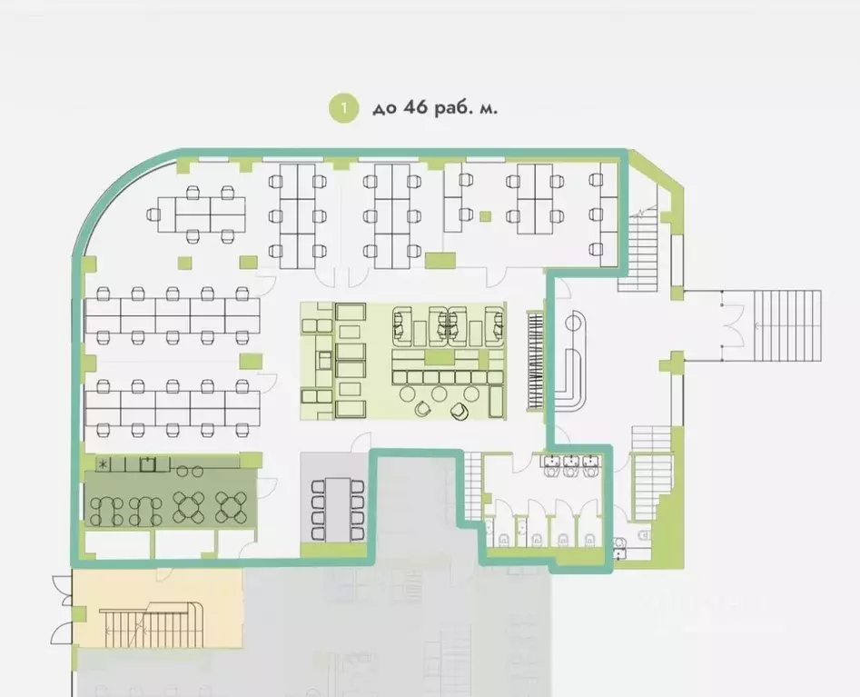 Офис в Москва Цветной бул., 30С1 (319 м) - Фото 1