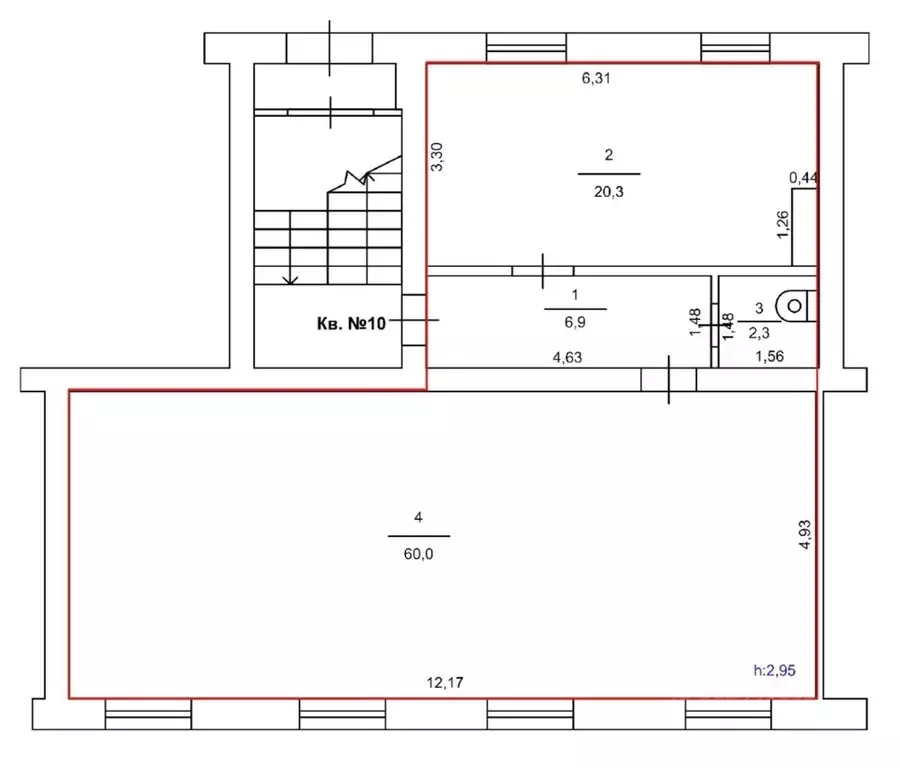 Торговая площадь в Челябинская область, Аша ул. Ленина, 27 (90 м) - Фото 2