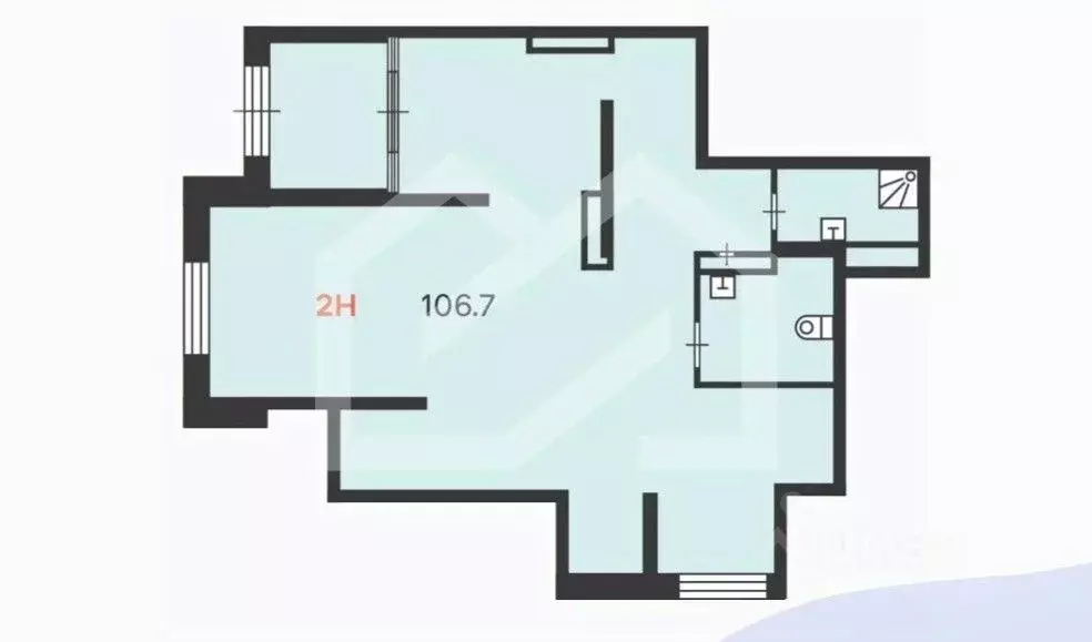 Помещение свободного назначения в Москва Зеленодольская ул., 30к1 (107 ... - Фото 2