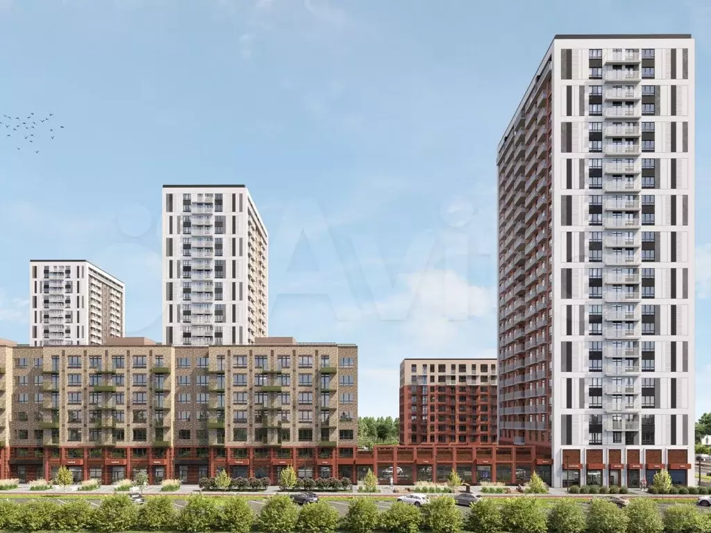 Квартира-студия, 31,8 м, 5/9 эт. - Фото 1