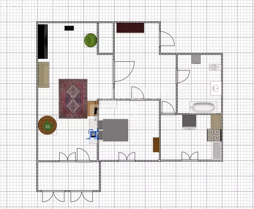 1-комнатная квартира: Ульяновск, Октябрьская улица, 43 (43 м) - Фото 2