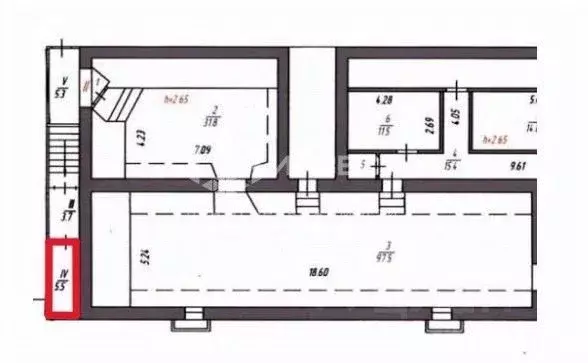 Помещение свободного назначения в Мурманская область, Мурманск просп. ... - Фото 2