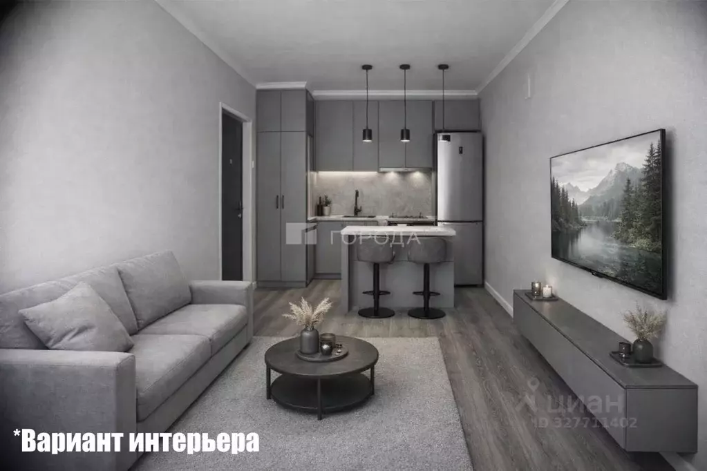 Студия Томская область, Томск ул. Сергея Лазо, 16/1 (19.1 м) - Фото 1