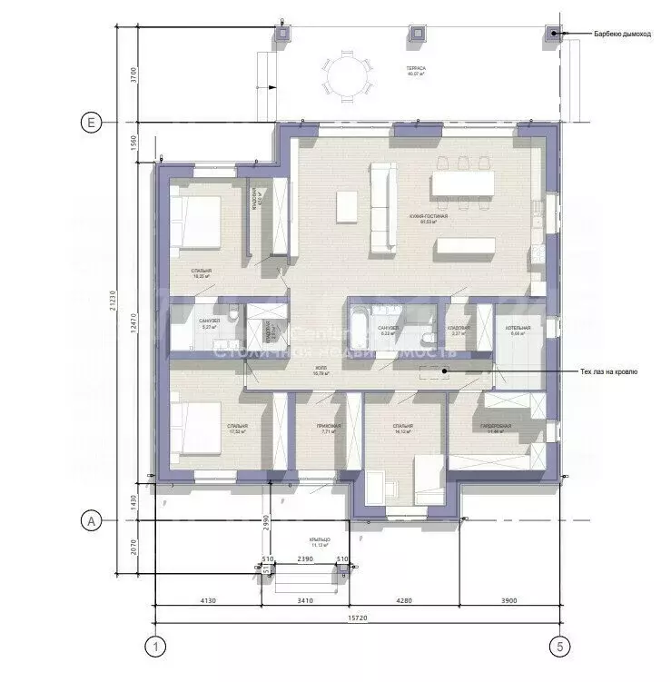 Дом в Раменское, Сентябрьская улица (218 м) - Фото 2